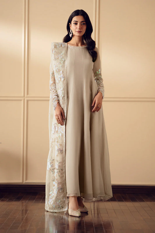 BAROQUE EMBROIDERED CHIFFON PR-893