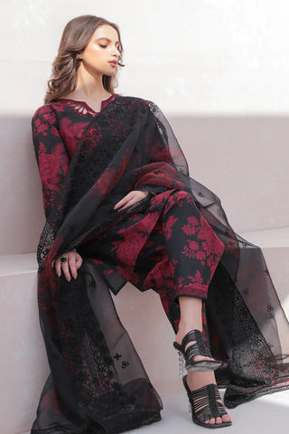 BAROQUE EMBROIDERED LAWN UF-327